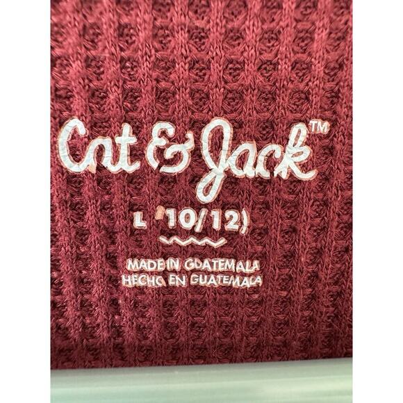 TOPS Girls Lot Of 3 Girls Cat&Jack/justice Sz 10-12 NEW Long & Short Sleeves - Picture 6 of 7